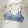 Women's Seamless Comfortable Bra Push-up Breathable Thin Bow Bra Wire-free Perfect for Small Breasts
