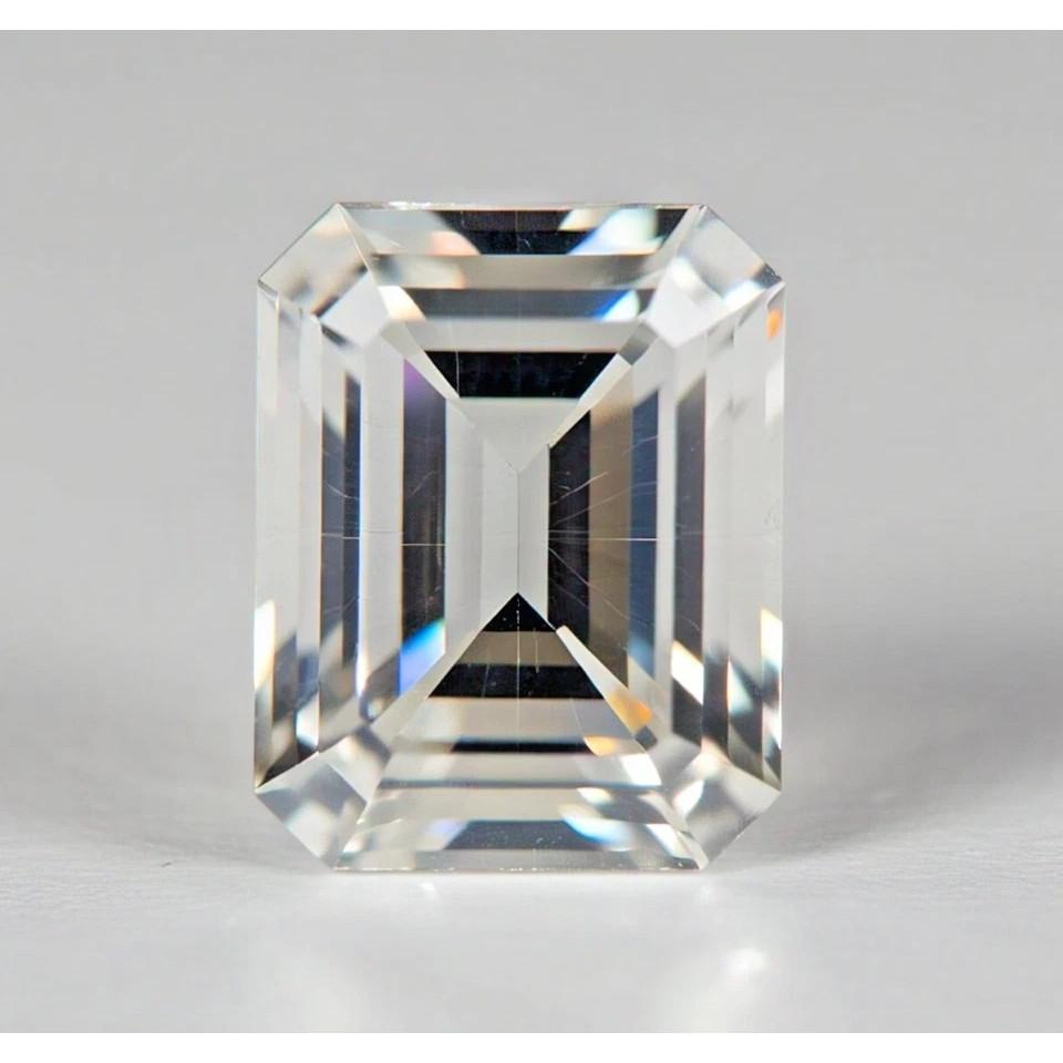 2.00 Ct EMERALD Cut  Certified Lab Grown  Diamond D Color VS2 Clarity n9b78