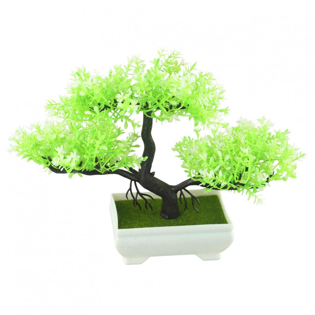 Künstlicher Topf Bonsai Topfpflanze Simulation Kiefer Baum Heim-/Bürodekor