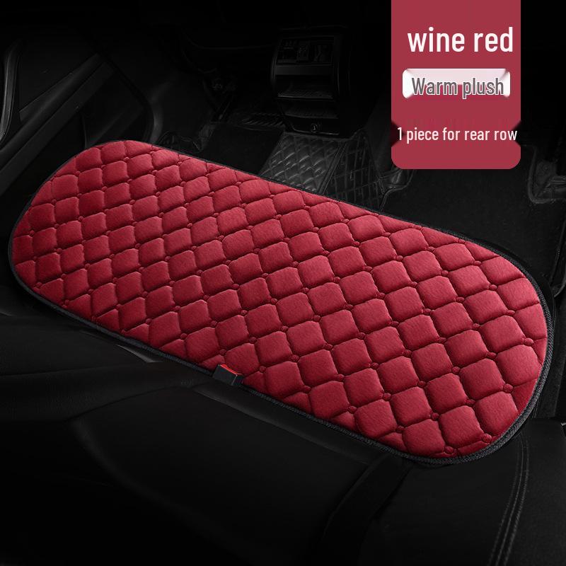 Winter Heated Wool Car Seat Cushion for Drivers
