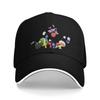Süße Pikmin Baseballkappe Retro Sandwich-Hut für Herren Damen Verstellbar Dad Hat Laufen Golf