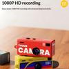 Digital Camera 0.96 Inch Keychain Camera Retro Support Memory Card 1080P Very Small Camcorder Video Recorder With Flash