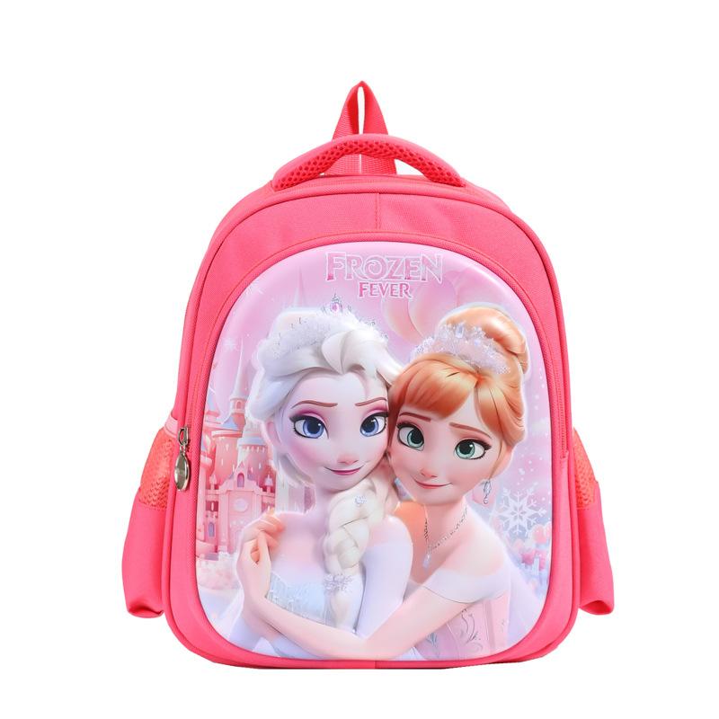 Kindergarten Primary School Students Schoolbag Cartoon Animation Cute Printed Boys And Girls Backpack Large Capacity Children'S Backpack Tide