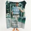 Movie F Forrest G Gump Throw Flannel Throw Blanket Suitable for Sofa Living Room Bedroom
