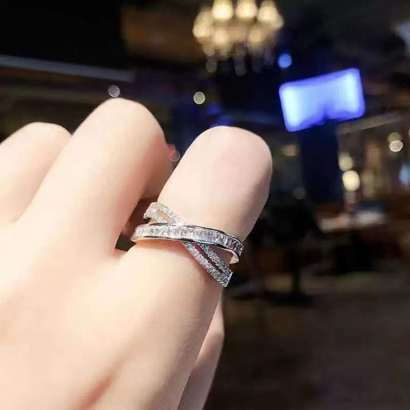 High-End Light Luxury Ring Cold Style Niche Design Simple Fashionable Ring