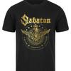 Sabaton Band Black T-shirt Unisex Tee All Sizes Short Sleeve JJ5080
