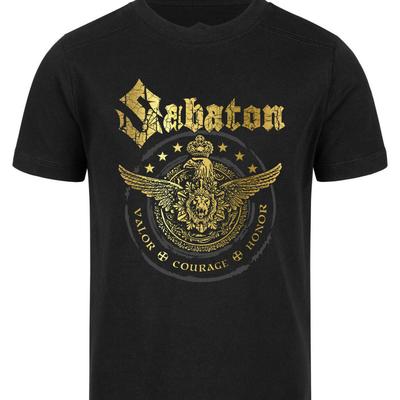 Sabaton Band Black T-shirt Unisex Tee All Sizes Short Sleeve JJ5080