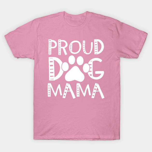 T Shirt Women Proud Dog Mama Harajuku Print Kawaii Tshirt Summer Short Sleeve Female T-Shirt Top Tee