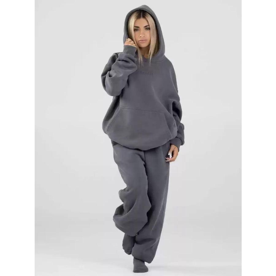 

Спортивные костюмы, комплект из однотонного флиса с длинным рукавом, толстовки и штаны, спортивные костюмы для бега XL серый