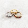Ring Colourful Dancing Stones  Summer  New Fine Jewerly Romantic Gift For Women In   Copper