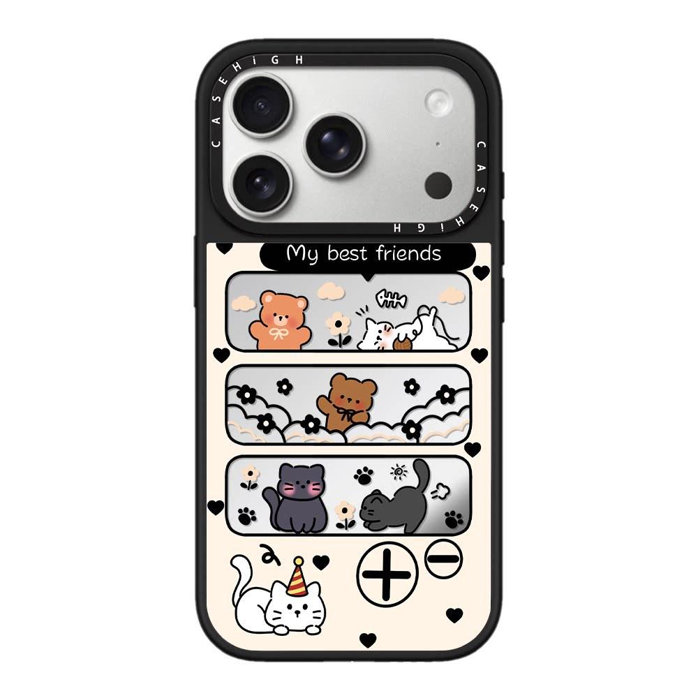

MagSafe Magnetic Music Player Little Panda Mimi for iPhone 17 Pro/16 Pro Max Case iPhone 15 Pro