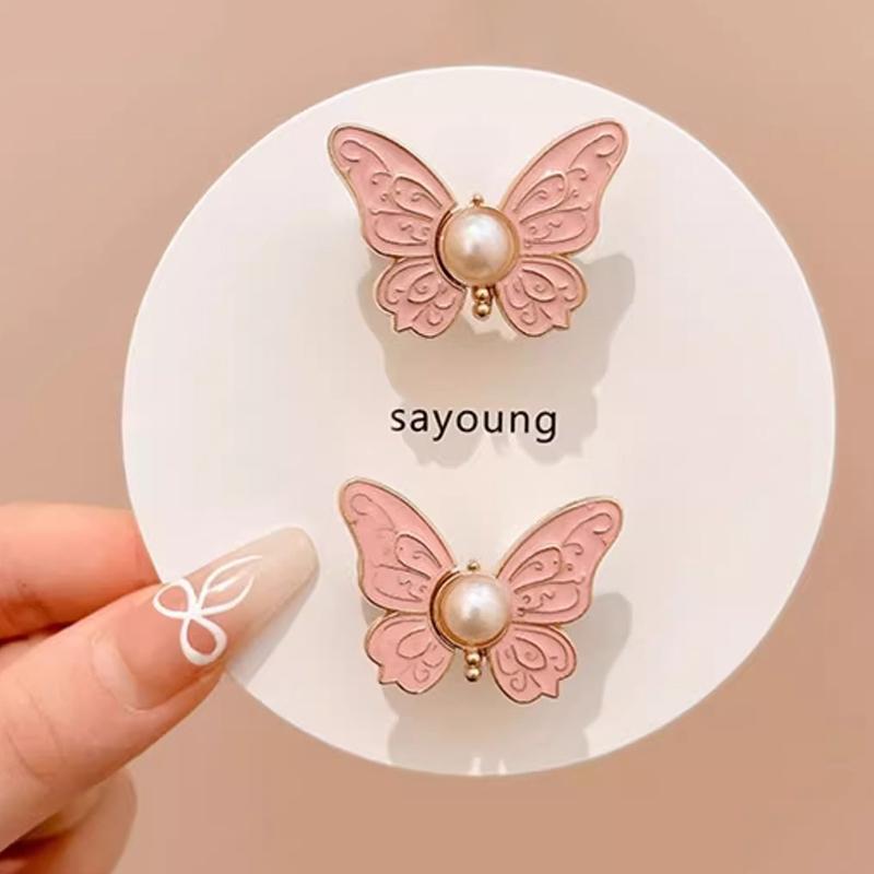 Butterfly Jeans Button Adjustable Clips For Pant Skirts Waist Tightener Buckle Snap Button Adjuster Pants Pin Retractable Button