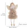 Drop Ornaments Plush Toy Pendant Angel Girl Xmas Tree Pendant Cute Christmas Angel Doll  Xmas Tree