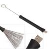1Pc 32cm Length Drum Brush Retractable Steel Wire Brush Drum Drum Stick Brush