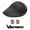 Retro Triangle Seat Bag for Harley Motorcycle - Leather Spring Cushion Accessory