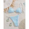 Sexy Micro Bikini Women Chain Swimsuit Female Swimwear Thong Bikinis Sets Bathing Suit Beach Wear Lace Up Biquini
