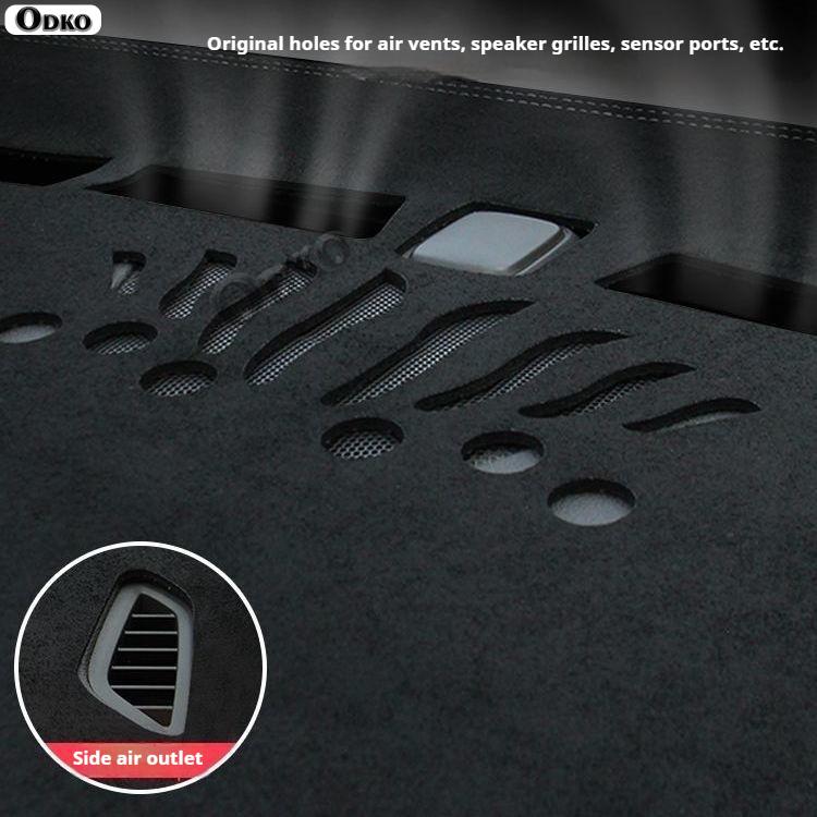 High Quality For Peugeot 301 2012 -  For Citroen C-Elysee 2012 - 2018 Dashboard Cover Mat Sun Shade Avoid Light Pad Carpets