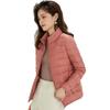 Donna Alta Qualità Ultra Leggero 90% Piumino D'anatra Bianco Giacche Donna Manica Lunga Parka Tessuto Morbido Corto Top Cappotto Giacca A Vento 4XL