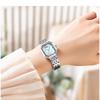 CURREN Luxurious Elegant Women's Watches Classic Rectangular Dial with Rhinestones Stainless Steel Waterproof