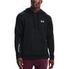 Under Armour Sweatshirts Men's Black Hooded Moderate Regular 1366259-001