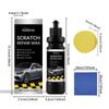 Kit de réparation de surface de voiture 120g Pâte à polir à la cire pour la restauration de peinture automobile Utilisation facile Nettoyage et polissage