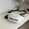 Fashion Letter Dumpling Bag New Style Bag Women's Bag Fashionable Commuter Waist Bag One Shoulder Crossbody Bag