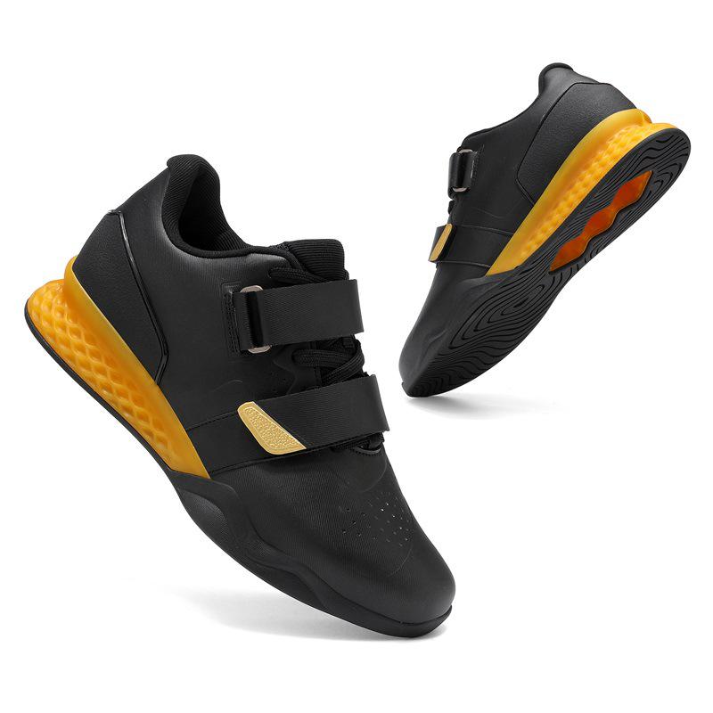XT6061 Anti-slip Weightlifting Shoes with Wear-resistant Velcro