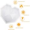 3D Diamond Love Heart Shape Silicone Molds for Baking Sponge Chiffon Mousse Dessert Cake Molds Food Grade