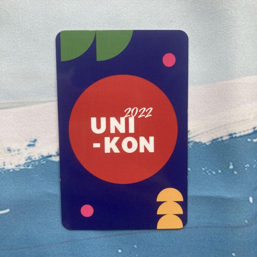 [USED] IVE 2022 UNI-KON Bonus Unikon Trading Card Yujin
