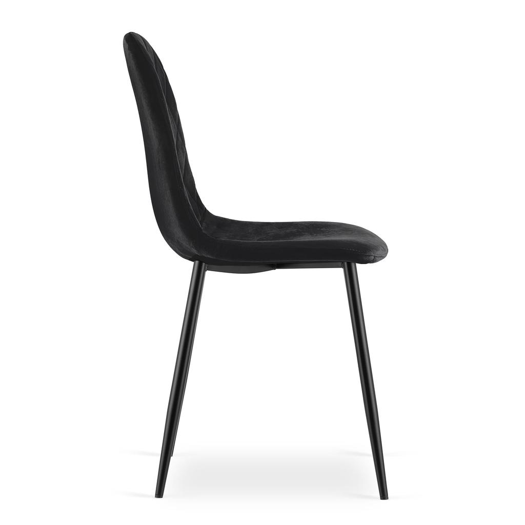 ASTI chair - black velvet x 3