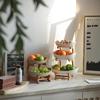 Multi-layer Fruit and Snack Display Plate for Coffee Table or Front Desk