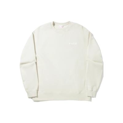 Li Ning Rundhals-Pullover Locker Buchstaben Einfarbig Bequem Vielseitig Langarm-Sweatshirt Unisex-Sweatshirt AWDVH75-1