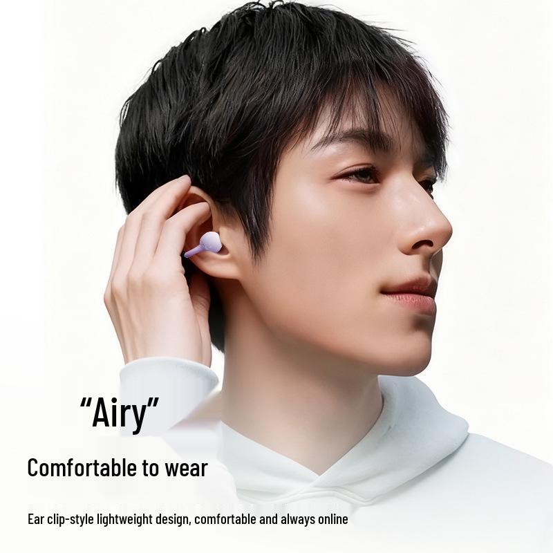 2025 High-Quality Wireless Bluetooth Ear Clip Earphones: Long Battery, In-Ear for Sports & Running