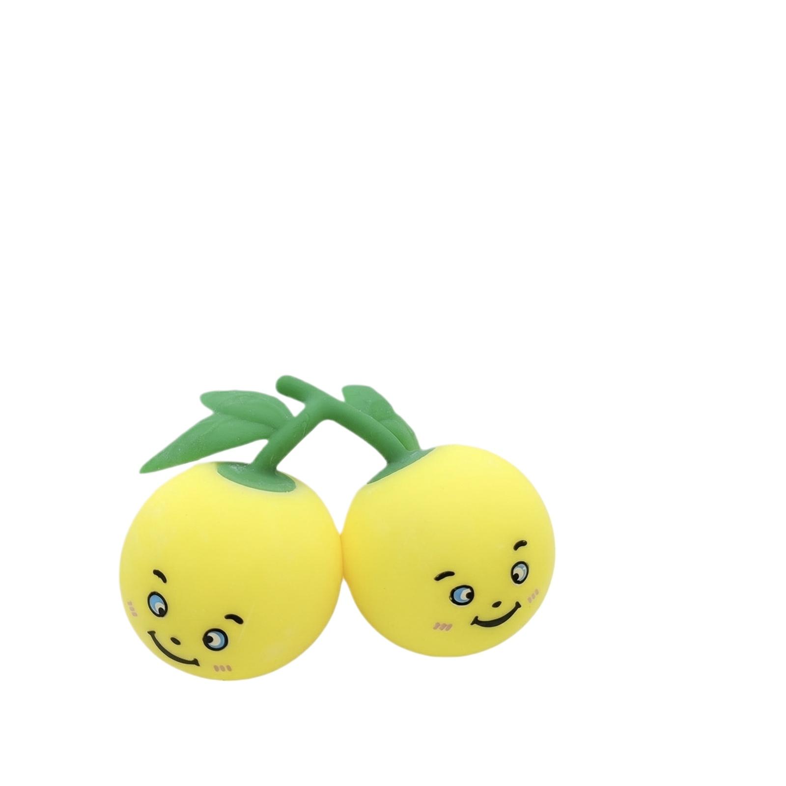 

Slow Rising Decompression Toy with Fruit Design Soft Squeeze Ball for Stress Relief and Hand Exercise for Home Office School One Size