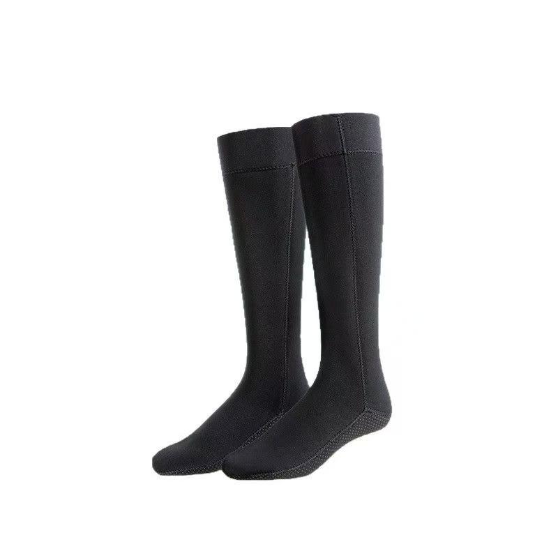 Calzini da Sub Neoprene 3mm Uomo Impermeabili Alti Snorkeling Surf Spiaggia Sport Acquatici Protezione Piede
