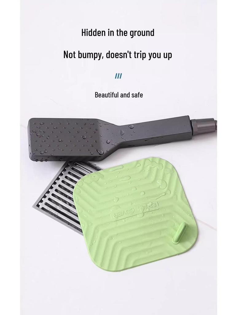 Bathroom Floor Drain Silicone Deodorizer: Odor-Proof, Insect-Proof, and Anti-Backflow Pad