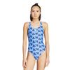 adidas Logo Graphic V-Back Swimsuit Jm3735