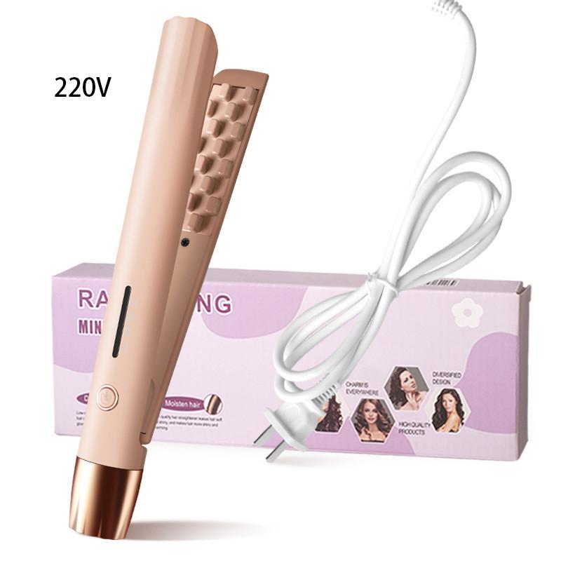 

Three Color Corn Whisker Curler Controllable Temperature Portable Household 220v розовый