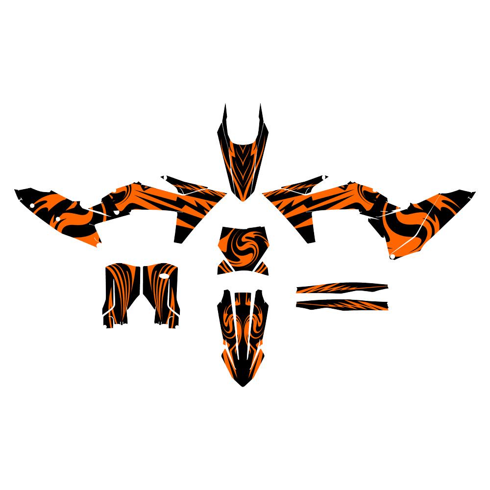 

Набор внедорожных наклеек и защитная пленка для кузова KTM SX/SXF/XC/XCF 2023-24 Thick - 29mil