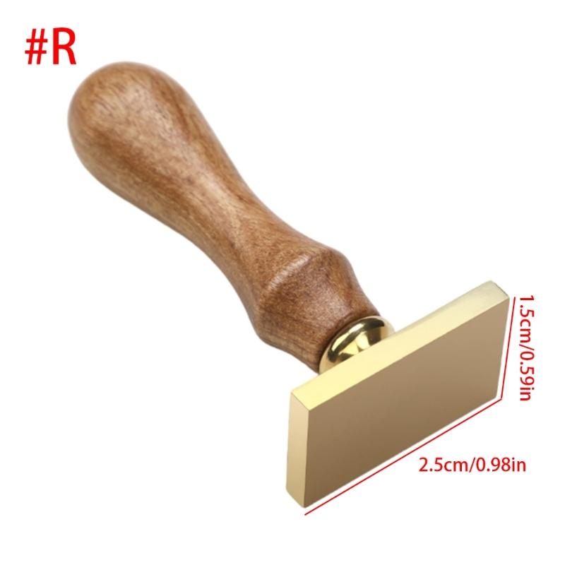 Unfinished Seal Stamp Head Flower Heart Stamp Head Round Square Stamp Head for Seal Card Envelope Craft Embellishment