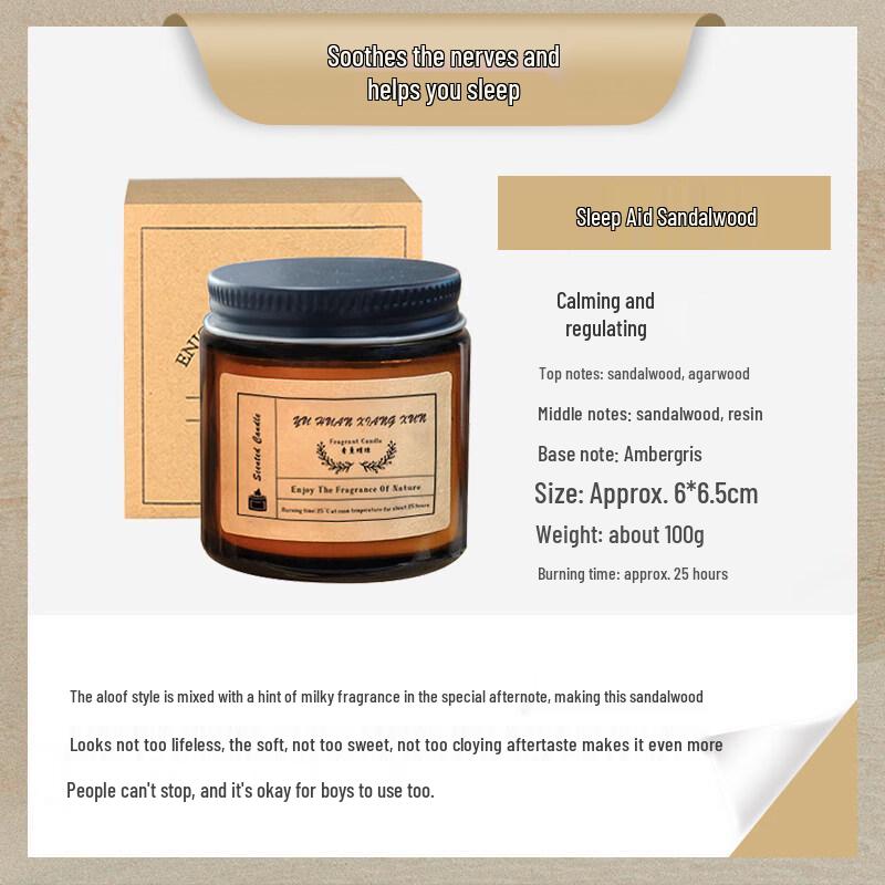 Dried Flower Scented Candle