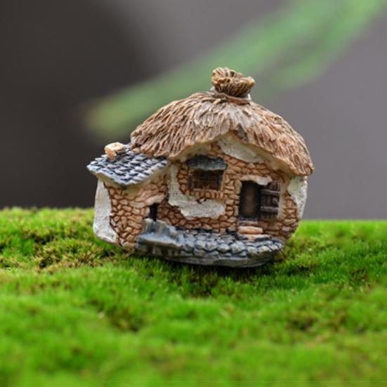 Mini Fairy Garden Miniature House Fence Craft DIY Micro Landscape Decor Gift