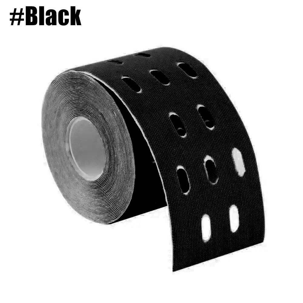 Perforated Kinesiology Tape 1 Roll For Sensitive Skin Breathable Elastic Athletic Tape Pain Relief Muscle Support