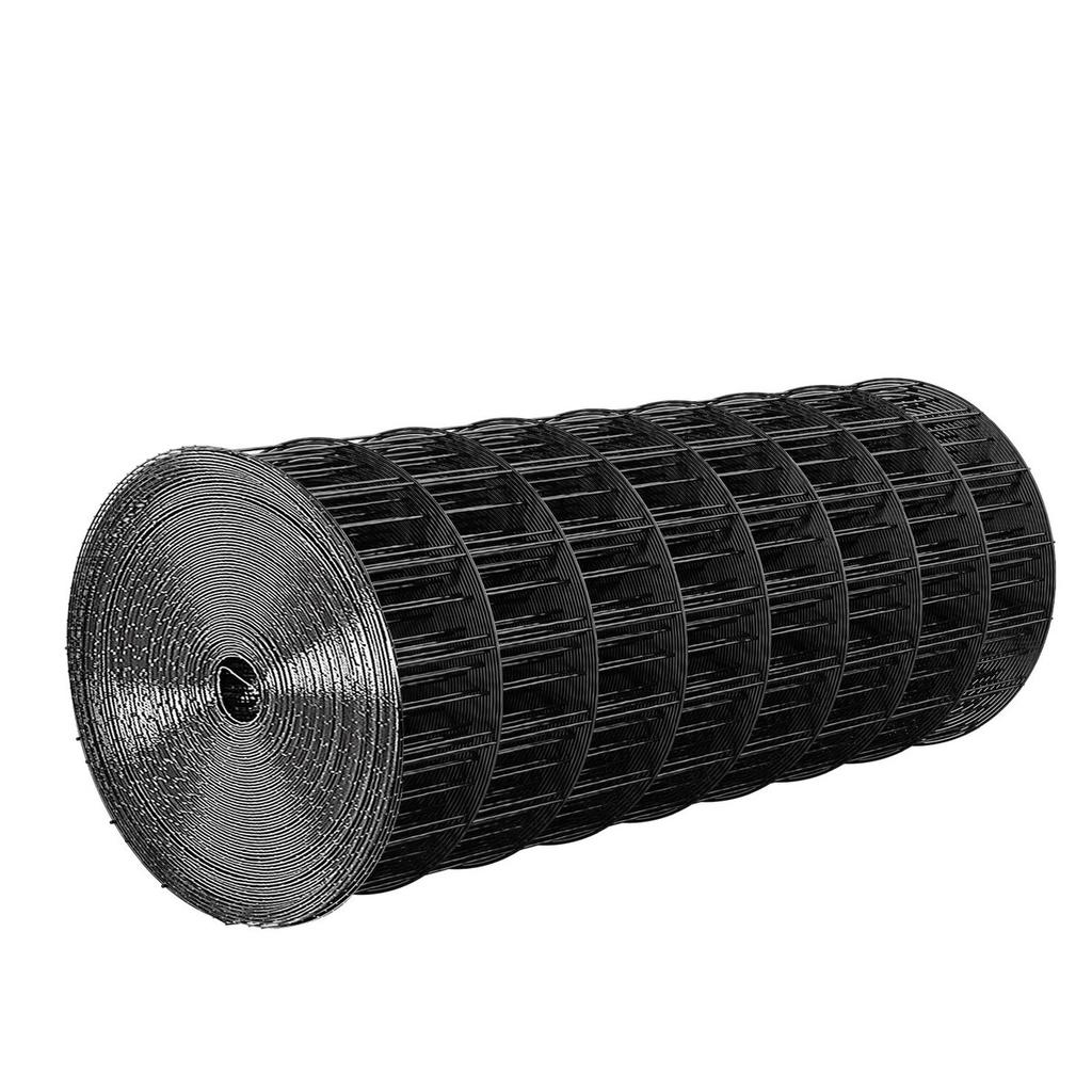 Hardware Cloth 91cm x 7.62m, 2 x 3 in Mesh 16 Gauge Galvanized Wire Mesh Roll, Weather-Resistant Vinyl Coated Chicken Wire Fencing, Heavy Duty Welded