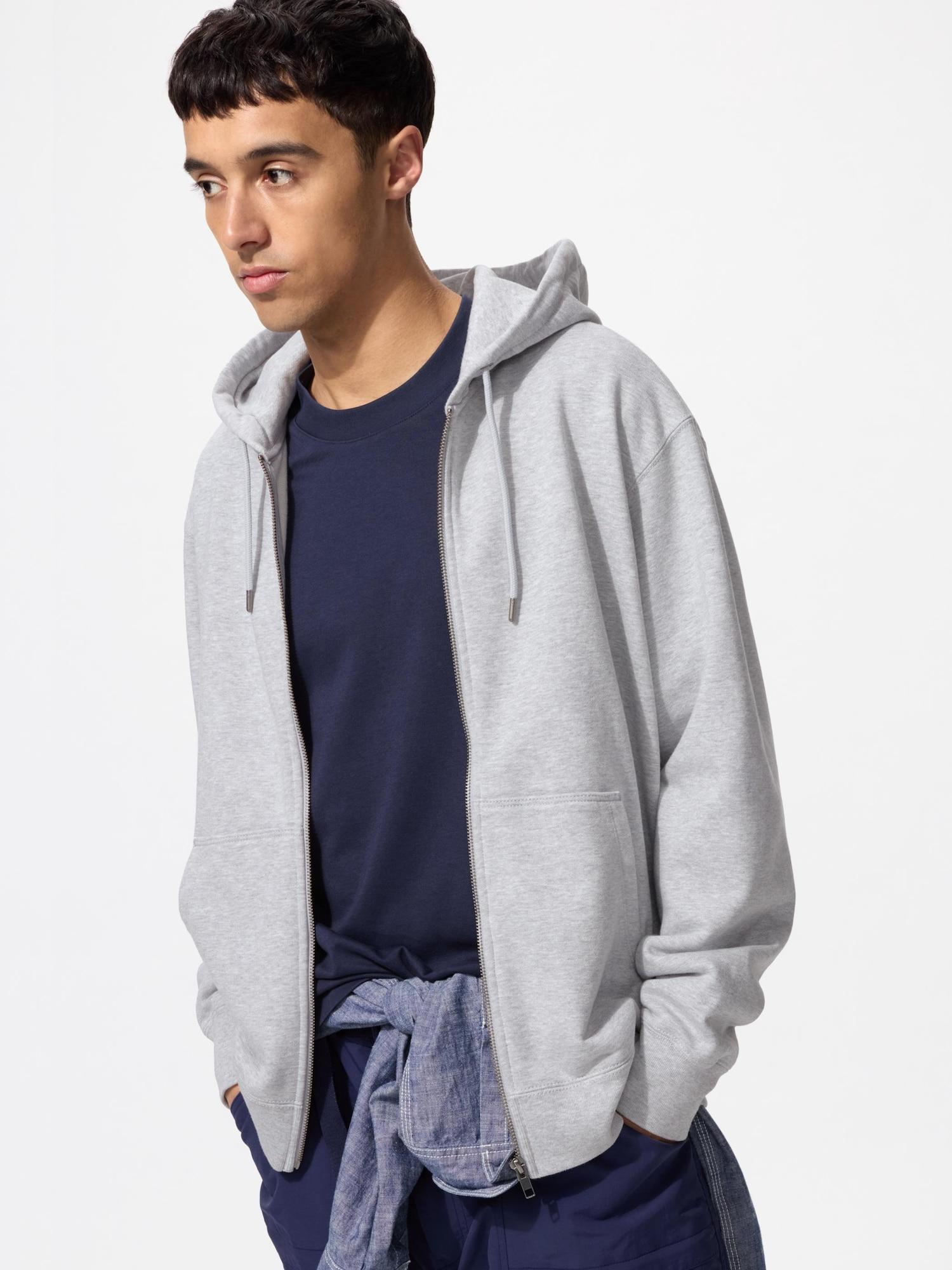 

Парка Uniqlo Sweatpool Zip 05 GRAY/UNISEX S