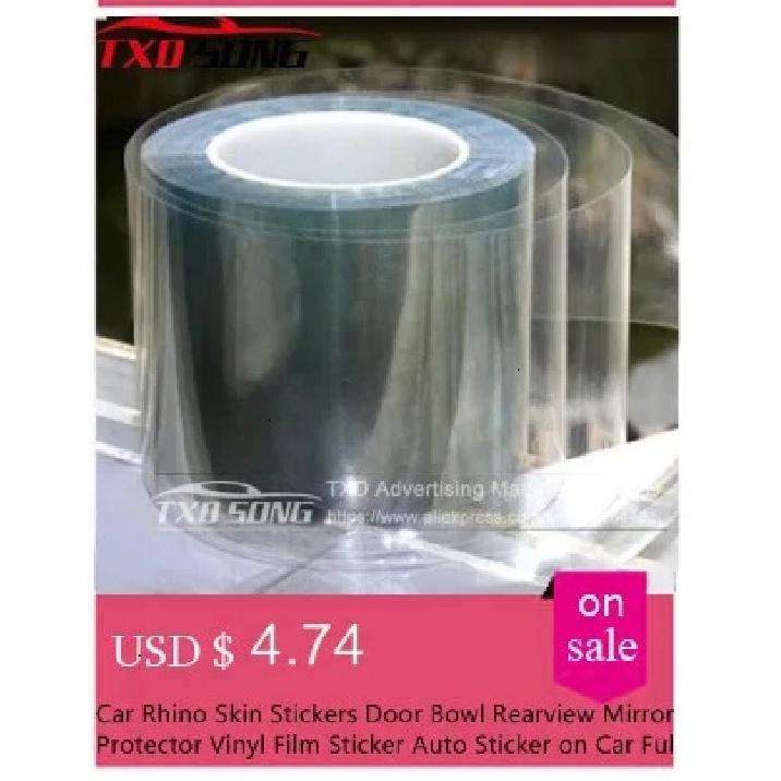 30cm*100/200/300...600cm 3 Layers Glossy PPF Clear Protection Vinyl Film Vehicle Paint Scratch Shield Car Stickers Laptop Wraps