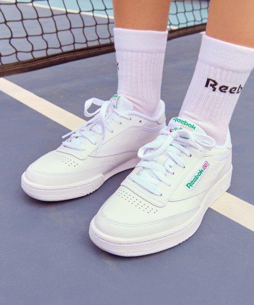 [Reebok] Club C 85 - White:Green