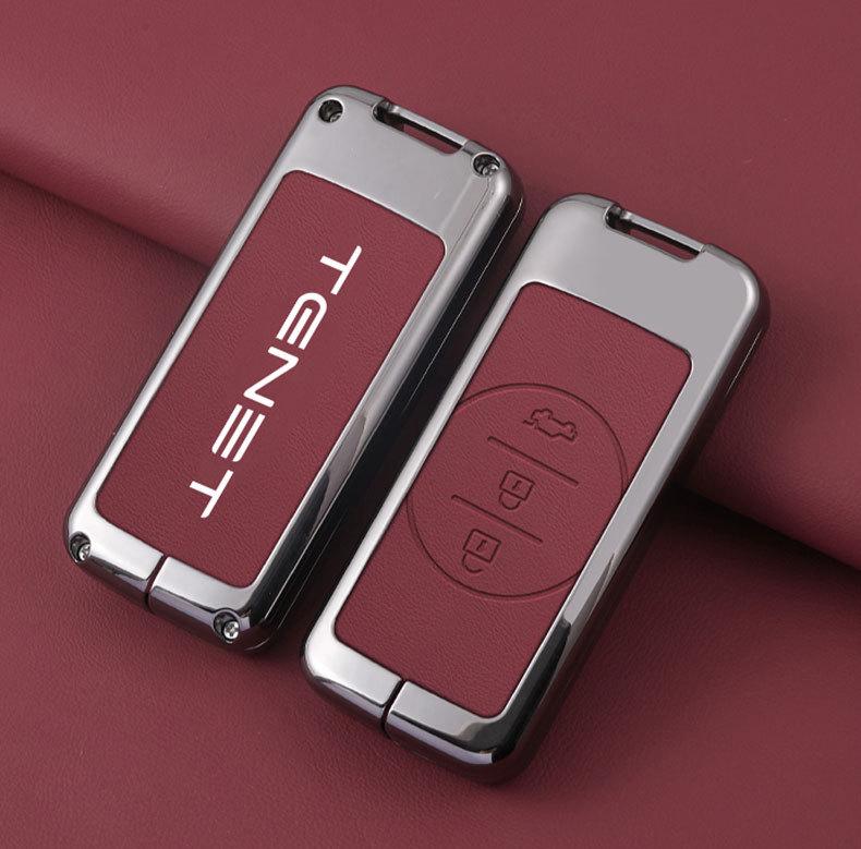 Tenet Tianneng T4/T7/T8/T9 Car Key Metal Protective Case with Hanging Buckle