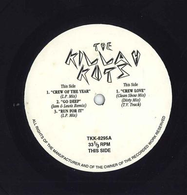12inch Record VARIOUS - The Killah Kuts TKK8295 THE KILLAH KUTS US Rap & Hip-Hop/R&B Used