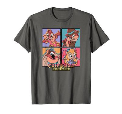 Disney Chip 'n' Dale Rescue Rangers Character Panel T-Shirt